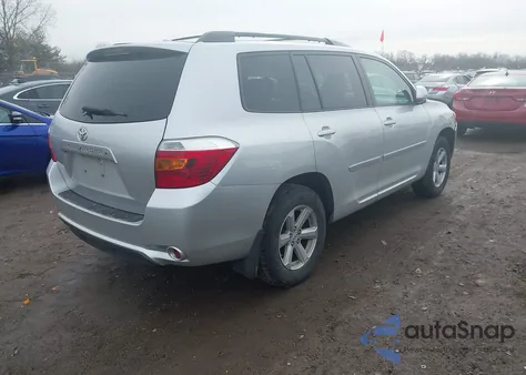 2010 Toyota Highlander Se V6 from USA, damaged, VIN 5TDKK3EH7AS009893